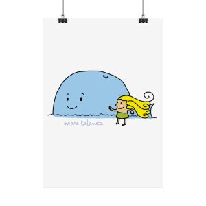 Poster - Camiseta «mare baleneta»