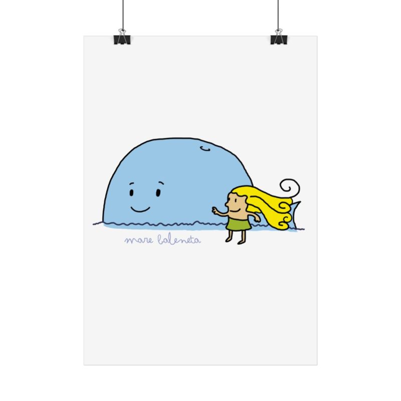 Poster - Camiseta «mare baleneta» Poster - Camiseta «mare baleneta»