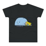 Camiseta hombre punto liso - Negro - Camiseta «mare baleneta»
