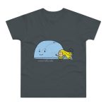 Camiseta hombre punto liso - Gris oscuro - Camiseta «mare baleneta»