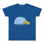 Camiseta hombre punto liso - Azul royal intenso - Camiseta «mare baleneta»