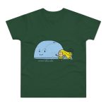Camiseta hombre punto liso - Verde botella - Camiseta «mare baleneta»