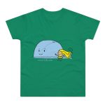 Camiseta hombre punto liso - Verde Kelly - Camiseta «mare baleneta»