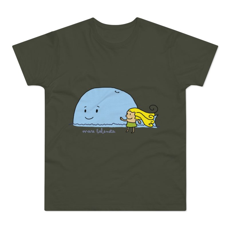 Camiseta hombre punto liso - Caqui urbano - Camiseta «mare baleneta»