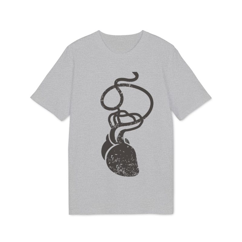 Camiseta Creator 2.0 - Gris jaspeado claro - Cervell + cor = bandera de Ciutadella Camiseta Creator 2.0 - Gris jaspeado claro - Cervell + cor = bandera de Ciutadella