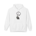 Sudadera Softstyle con capucha - Blanco - Cervell + cor = bandera de Ciutadella