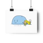 Lamina Giclee - Camiseta «mare baleneta»