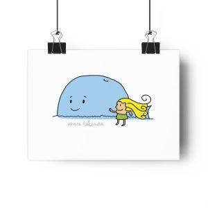 Lamina Giclee - Camiseta «mare baleneta»