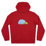 Sudadera con capucha King - Rojo - Camiseta «mare baleneta» Sudadera con capucha King - Rojo - Camiseta «mare baleneta»