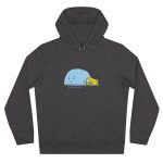 Sudadera con capucha King - Gris asfalto - Camiseta «mare baleneta» Sudadera con capucha King - Gris asfalto - Camiseta «mare baleneta»