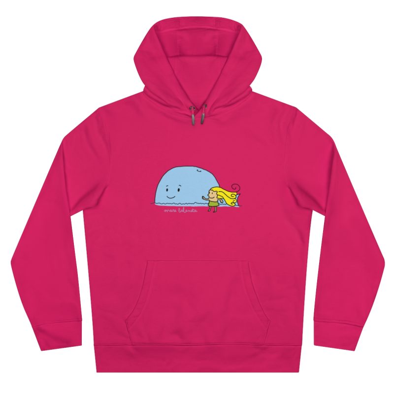 Sudadera con capucha King - Magenta - Camiseta «mare baleneta»