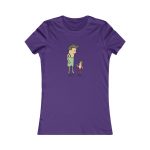 Camiseta mujer Favorite - Morado equipo - Camiseta «Rondalla: gegant i menut»
