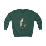 Sudadera infantil - Verde botella - Camiseta «Rondalla: gegant i menut»