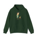 Sudadera con capucha - Verde bosque - Camiseta «Rondalla: gegant i menut»