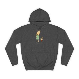 Sudadera universitaria - Gris marengo - Camiseta «Rondalla: gegant i menut»
