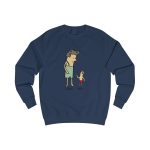 Sudadera clasica - Azul marino Oxford - Camiseta «Rondalla: gegant i menut»