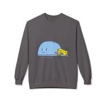 Sudadera Softstyle cuello redondo - Gris marengo - Camiseta «mare baleneta»