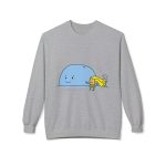 Sudadera Softstyle cuello redondo - Gris deportivo - Camiseta «mare baleneta»