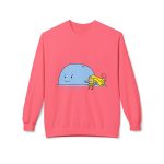 Sudadera Softstyle cuello redondo - Rosa limonada - Camiseta «mare baleneta»