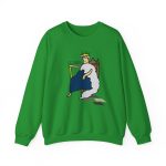 Sudadera cuello redondo - Verde irlandes - Camiseta «Es reiet»