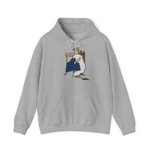 Sudadera con capucha - Gris deportivo - Camiseta «Es reiet»