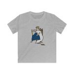 Camiseta infantil Softstyle - Gris deportivo - Camiseta «Es reiet» Camiseta infantil Softstyle - Gris deportivo - Camiseta «Es reiet»