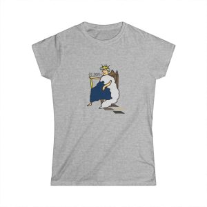 Camiseta mujer Softstyle - Gris deportivo - Camiseta «Es reiet»