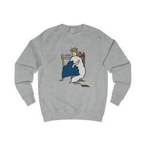 Sudadera clasica - Gris jaspeado claro - Camiseta «Es reiet»