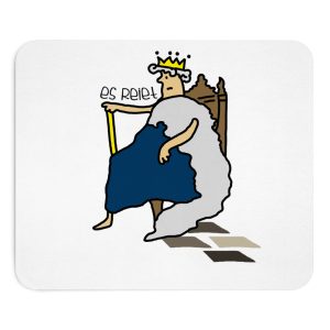 Alfombrilla de raton - Camiseta «Es reiet»