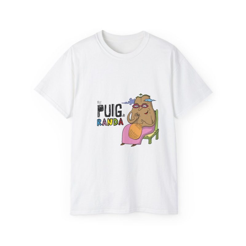 Camiseta ultra algodon - Blanco - Camiseta Es Puig de Randa Camiseta ultra algodon - Blanco - Camiseta Es Puig de Randa