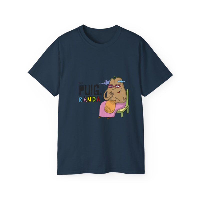 Camiseta ultra algodon - Azul crepusculo - Camiseta Es Puig de Randa