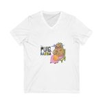Camiseta cuello de pico - Blanco - Camiseta Es Puig de Randa