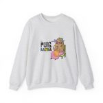 Sudadera cuello redondo - Gris ceniza - Camiseta Es Puig de Randa Sudadera cuello redondo - Gris ceniza - Camiseta Es Puig de Randa