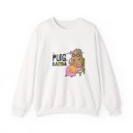 Sudadera cuello redondo - Blanco - Camiseta Es Puig de Randa Sudadera cuello redondo - Blanco - Camiseta Es Puig de Randa