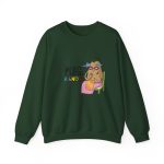 Sudadera cuello redondo - Verde bosque - Camiseta Es Puig de Randa Sudadera cuello redondo - Verde bosque - Camiseta Es Puig de Randa