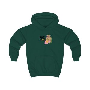 Sudadera con capucha infantil - Verde botella - Camiseta Es Puig de Randa