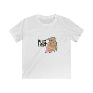 Camiseta infantil Softstyle - Blanco - Camiseta Es Puig de Randa