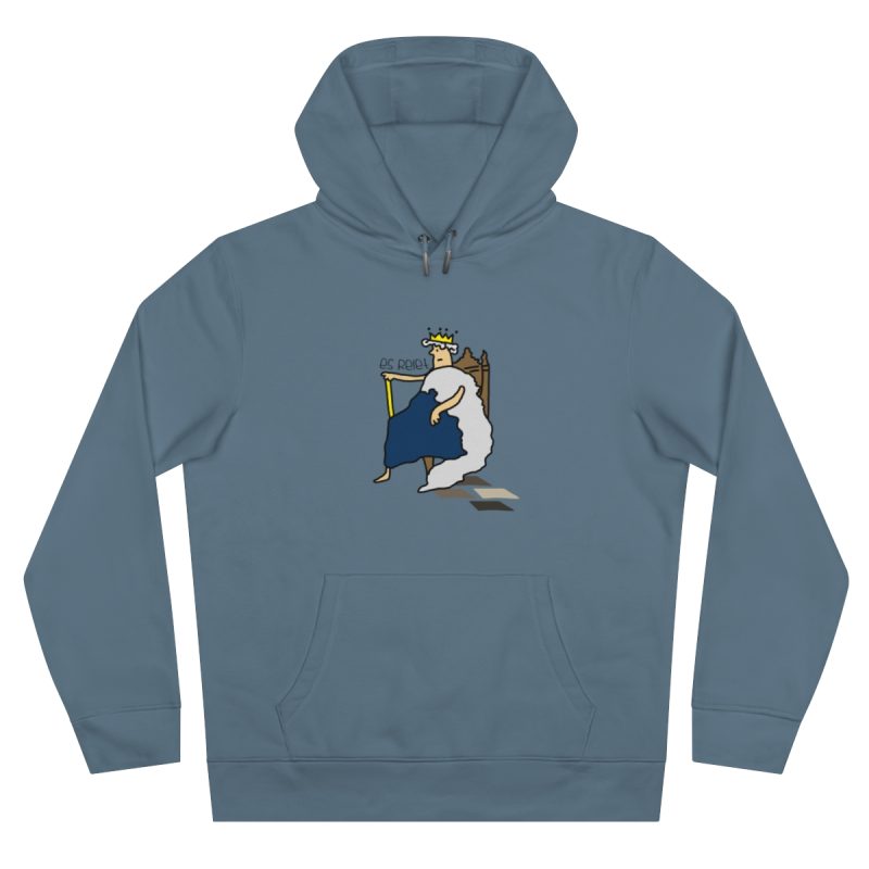 Sudadera con capucha King - Azul nordico - Camiseta «Es reiet»