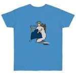Camiseta punto liso - Azul celeste - Camiseta «Es reiet»