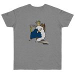 Camiseta punto liso - Gris deportivo jaspeado - Camiseta «Es reiet»