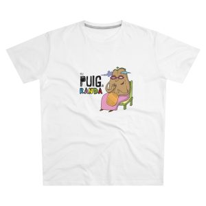 Camiseta hombre corte moderno - Blanco - Camiseta Es Puig de Randa