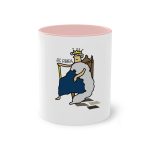 Taza bicolor - Rosa - Camiseta «Es reiet»