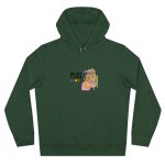 Sudadera con capucha King - Verde botella - Camiseta Es Puig de Randa Sudadera con capucha King - Verde botella - Camiseta Es Puig de Randa