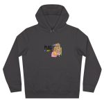 Sudadera con capucha King - Gris asfalto - Camiseta Es Puig de Randa Sudadera con capucha King - Gris asfalto - Camiseta Es Puig de Randa