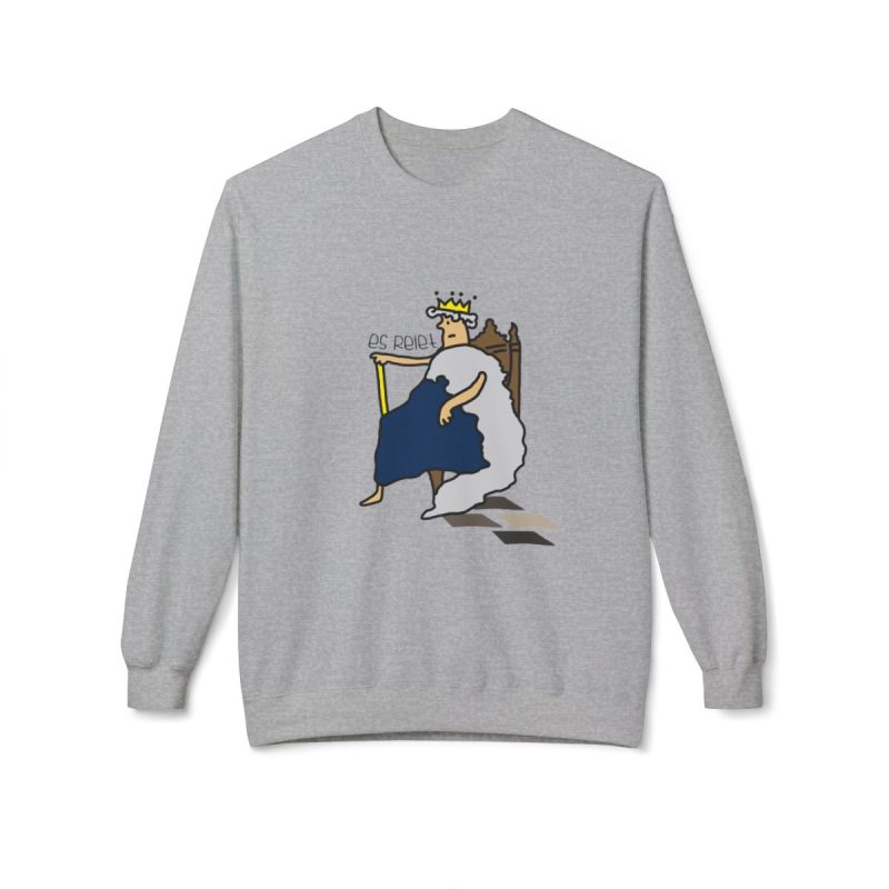 Sudadera Softstyle cuello redondo - Gris deportivo - Camiseta «Es reiet» Sudadera Softstyle cuello redondo - Gris deportivo - Camiseta «Es reiet»