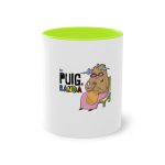 Taza bicolor - Verde claro - Camiseta Es Puig de Randa