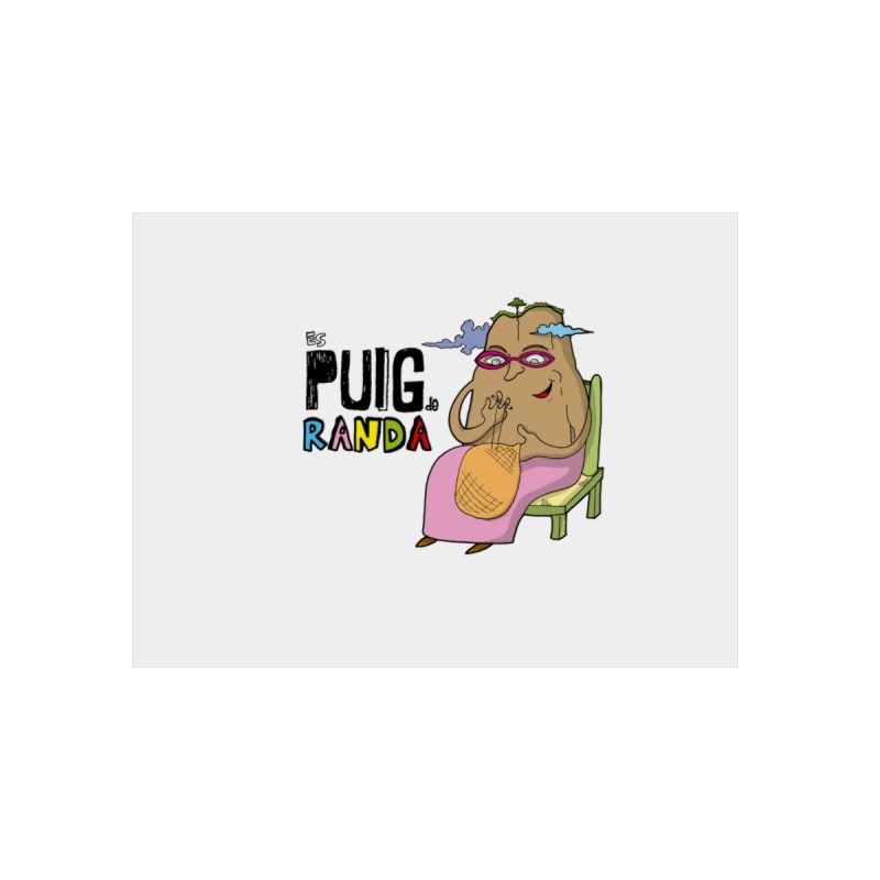 Panel de aluminio - Camiseta Es Puig de Randa Panel de aluminio - Camiseta Es Puig de Randa