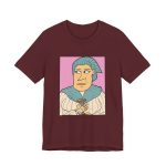 Camiseta jersey manga corta - Granate - Esclata-sang