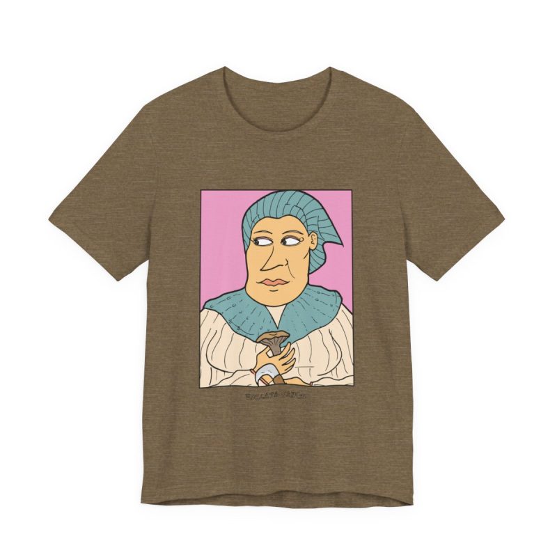 Camiseta jersey manga corta - Verde oliva jaspeado - Esclata-sang