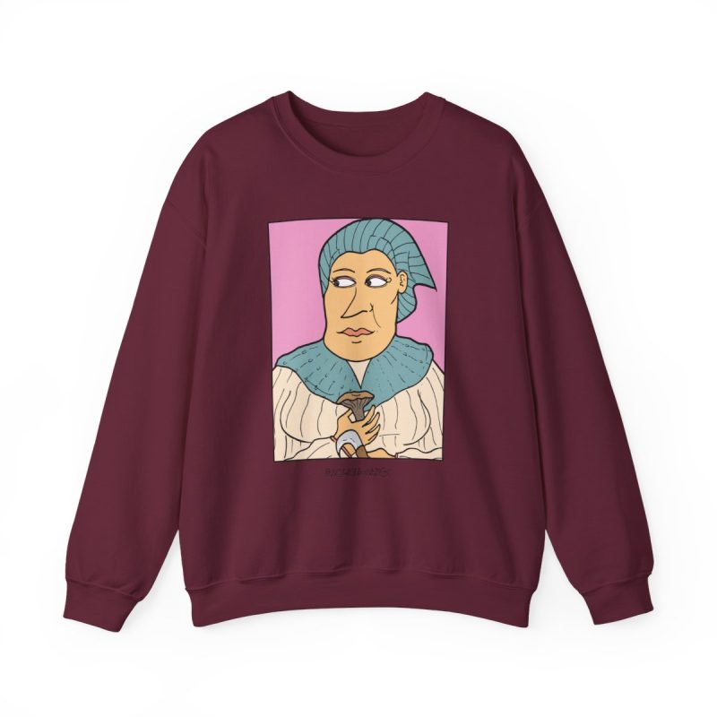 Sudadera cuello redondo - Granate - Esclata-sang